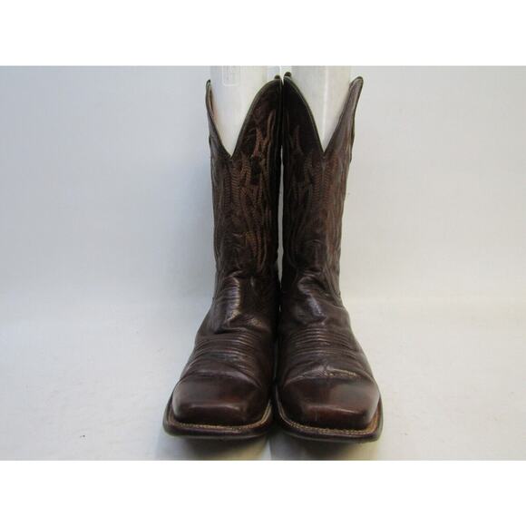 Circle G Mens Size 12 D Brown Leather Cowboy Western Boots main image 9